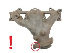 Väljalaskekollektor 8200725575 8200191350 6001548025 1.4 1.6 Dacia Renault