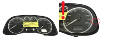 Spidomeeter Peugeot 307 9636708880 C 03 49342
