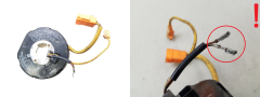 Turvapadja libisemisrõngas Opel 90491755 GM