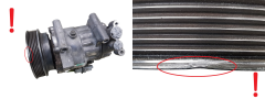 Kliimaseadme Kompressor 8200365787--A SD6V12 1452 Sanden Renault Nissan 1000