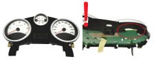 Tahhomeeter Peugeot 207 9666133180 A2C53337660 50540