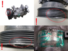 Kliimaseadme Kompressor 8200315744 SD6V12 1416K Sanden Renault 67