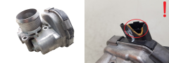 Gaasiklapi ventiil Citroen Peugeot 9673534480 1.6 HDI Delphi 2521