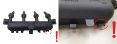 Süütepool 597074 5970A9 9628158580 1.1 1.4 Citroen Peugeot 206 89