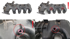 Sisselaskekollektor 0361N3 9653808680 1.6 HDI 16v TDCI Citroen Peugeot Ford s7