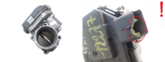 Gaasiklapi ventiil Citroen Peugeot 9673534480 1.6 HDI Delphi 1614