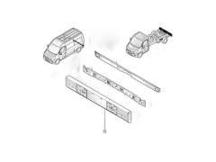 Põrkeraud Taga Uus Originaal 756107223R Renault