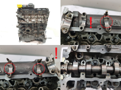 Diiselmootor K9KG832 K9K832 1.5 dCi Renault Megane 3 Scenic 3