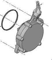 Vaakumpump Originaal Citroen Peugeot C3 C4 208 308 1.6 VTI THP 456590