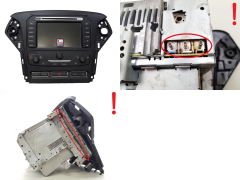 Navigatsioon Radio Ford Mondeo BS7T-18K931-EC BS7T-19H449-CAA