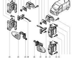 Uksehingi Stopper Taga Originaal Trafic II Vivaro Primastar 8200006259