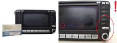 Raadio CD-mängija Navi VW Golf 1K0035198C 7612002071 Blaupunkt 0282