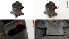 Egr Klapp 97097 1628JF Citroen Peugeot 1.8 2.0 16V