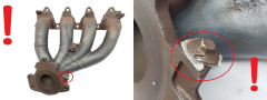 Väljalaskekollektor 8200137449 138083 Renault 1.8 2.0 16v 1083