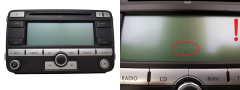 Raadio Cd Mp3 Mängija Navi Volkswagen 1K0035191D 7612002044 Blaupunkt 1096