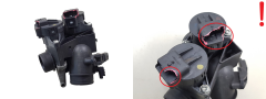 Gaasiklapi ventiil Citroen Peugeot Mini 9686487880 1.6 HDI Delphi