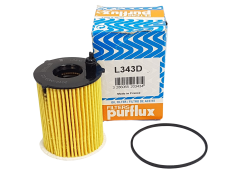 Õlifilter Citroen Peugeot 1109AY L343D Purflux