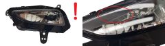 Halogeenlamp Vasak Originaal 1004003L Opel Mokka