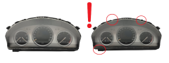 Tahhomeeter Mercedes C W204 A2045404548 VDO 55962