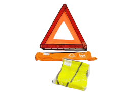 Ohutusvestid + Ohukolmnurk Renault 7711425750 Originaal