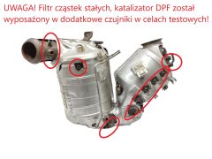 Katalüsaator DPF 8201727028 208A06131R 2.0dCi Renault