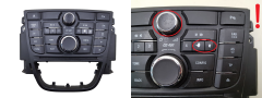 Juhtpaneel Radio Opel Meriva B 13362776 CD400