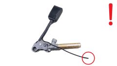 Turvavöö kinniti Ees Vasak 036800 G 8972WQ Citroen Xsara
