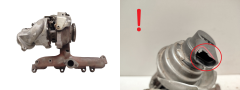 Turbokompressor Audi VW Seat Skoda 1,6 TDI 03L253016T