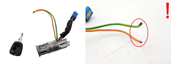 Süütelukk Peugeot 206 N0501539 4162Z1 Valeo 99