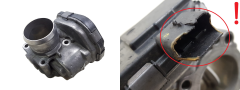 Gaasiklapi ventiil Citroen Peugeot 9673534480 1.6 HDI Delphi 3043