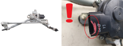 Kojamehe Mehhanism Renault Captur 288001161R Mitsuba 1063