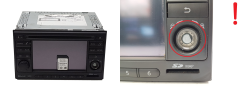Navigatsioon Radio Nissan Qashqai Juke 25915BH10C 25920BH00D