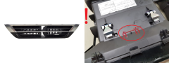 Ventilatsioonirest Citroen C4 3 98356482DX 9835648280 9833772280