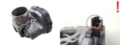 Gaasiklapi ventiil Citroen Peugeot 9673534480 1.6 HDI Delphi 2686