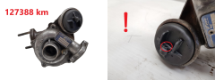 Turbokompressor Opel Fiat 54359700005 54351014808 3554359700005 127388 km