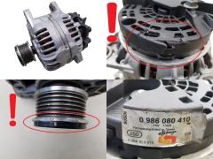 Generaator 0986080410 0124525534 Bosch Renault 150A