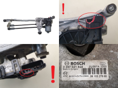 Kojamehe Mehhanism Peugeot 308 2 9810327980 0390241587 Bosch 1317
