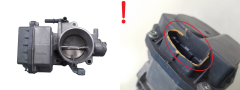Gaasiklapi ventiil Citroen Peugeot 9648053780 408239823003 1.8 2.0 1338