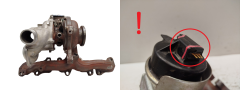 Turbokompressor 2.0 TDI VW Audi Seat Skoda 04L253010T
