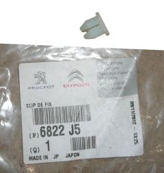 Kinnitusklamber Wspornika Zderzaka Uus Originaal 6822.J5 6822J5 Citroen C1 Peugeot 107