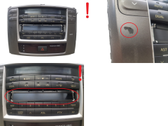 Juhtpaneel Radio A/C Lexus IS 758950