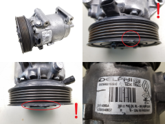 Kliimaseadme Kompressor 8200940837 Delphi 01140854 Renault Megane Scenic 2 1.6