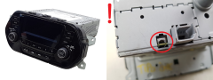 Autoraadio Fiat Tipo 07356609100