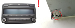 Raadio Cd Mp3 Mängija Skoda Fabia Roomster 5J0035161C DE2-633 Swing Delphi