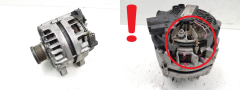 Generaator 9678048880 TG15S205 Valeo 1.6 HDI Citroen Peugeot Fiat