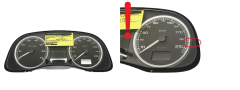 Tahhomeeter Peugeot 307 9645768480 E 01 48993