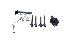Kütusepump ja pihustid 167008960R 0445010404 0445110546 1.6dCi Renault
