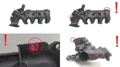 Sisselaskekollektor 9684941780 0361N3 1.6 HDI 16v TDCi Ford Peugeot PSA Volvo