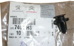 Kinnitusklamber Zderzaka Uus Originaal 7401.HS 7401HS Citroen Peugeot