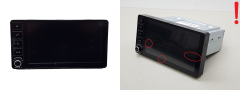 Navigatsioon Radio Mitsubishi Space Star 8740A115 SDA3EM Alpine